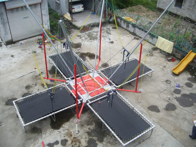 Four Person Bungee Trampoline