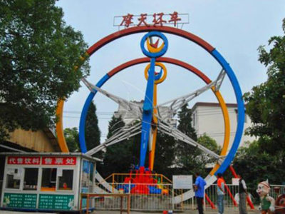 Amusement ferris ring rides