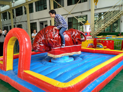 Reasons for the introduction of mechanical bull ride in playgrounds