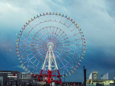 Large ferris wheel