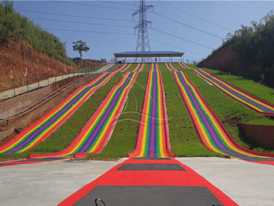 Rainbow Dry Snow Slope Slide