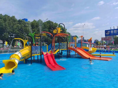 FRP Aquatic Slide Combination